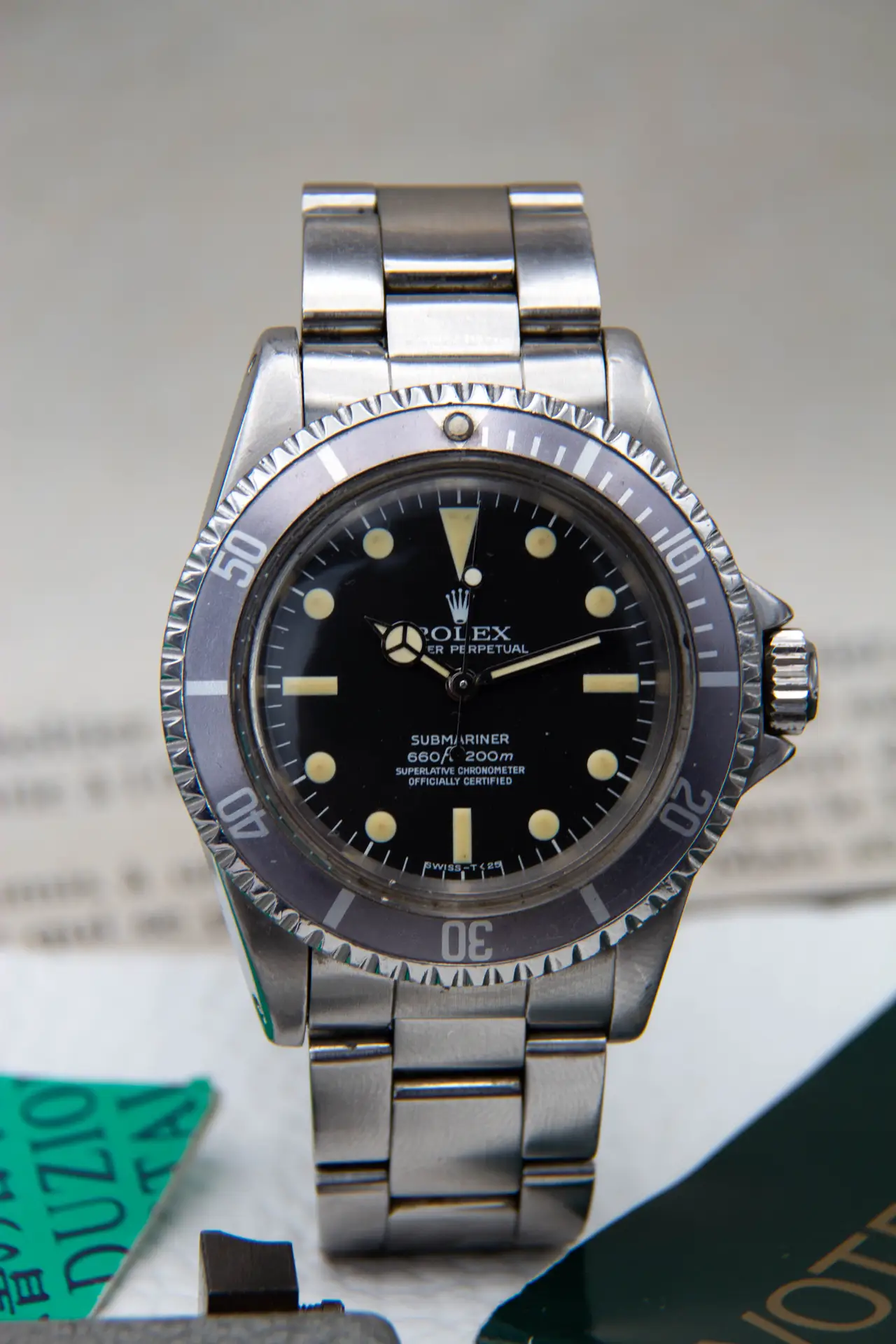 Rolex Submariner 5512 — montre de luxe d'occasion