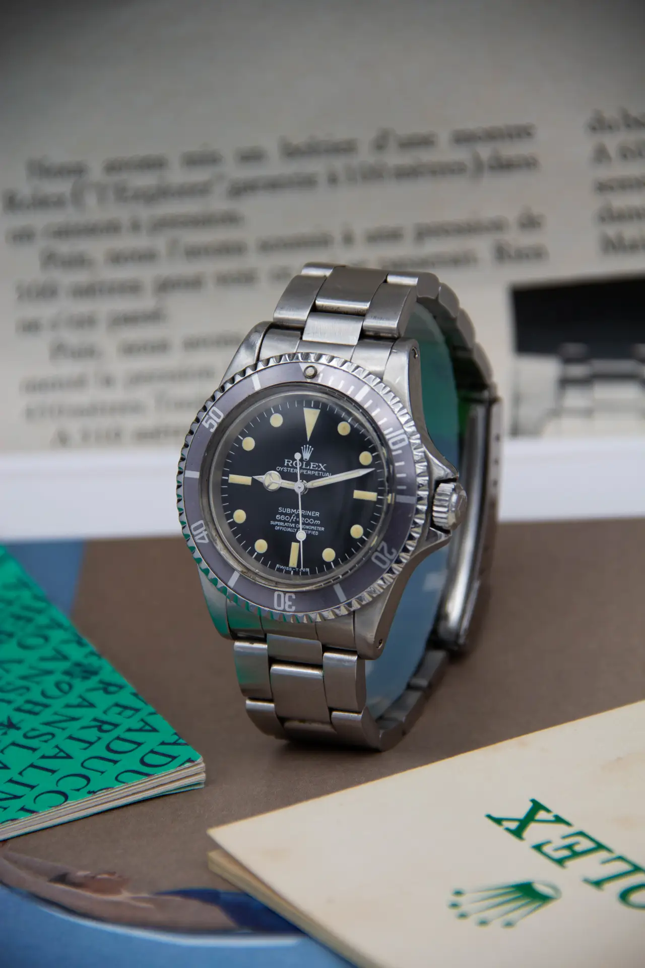 Rolex Submariner 5512 — vue 3