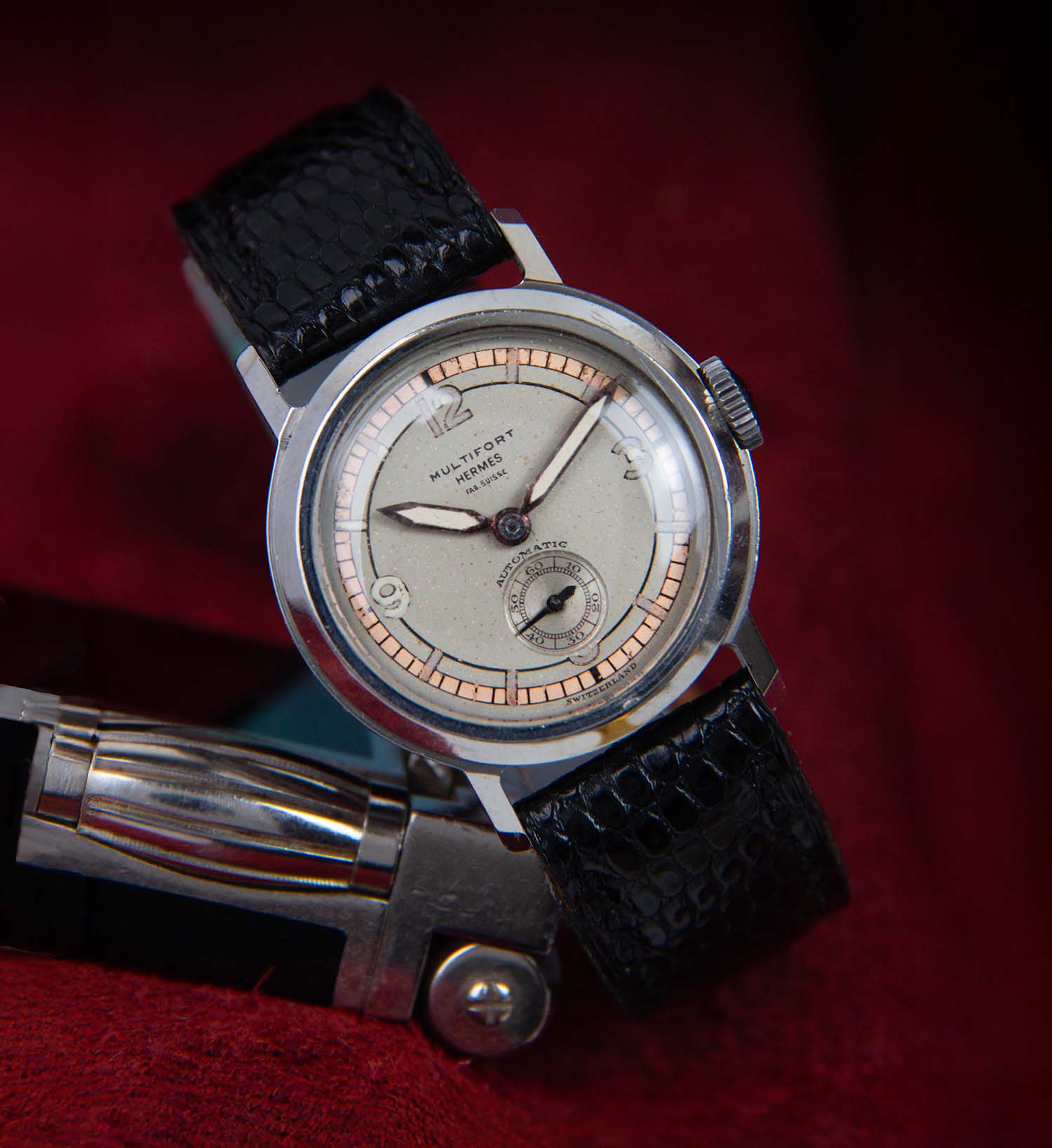 Mido Hermès Multifort 1930 — montre de luxe d'occasion