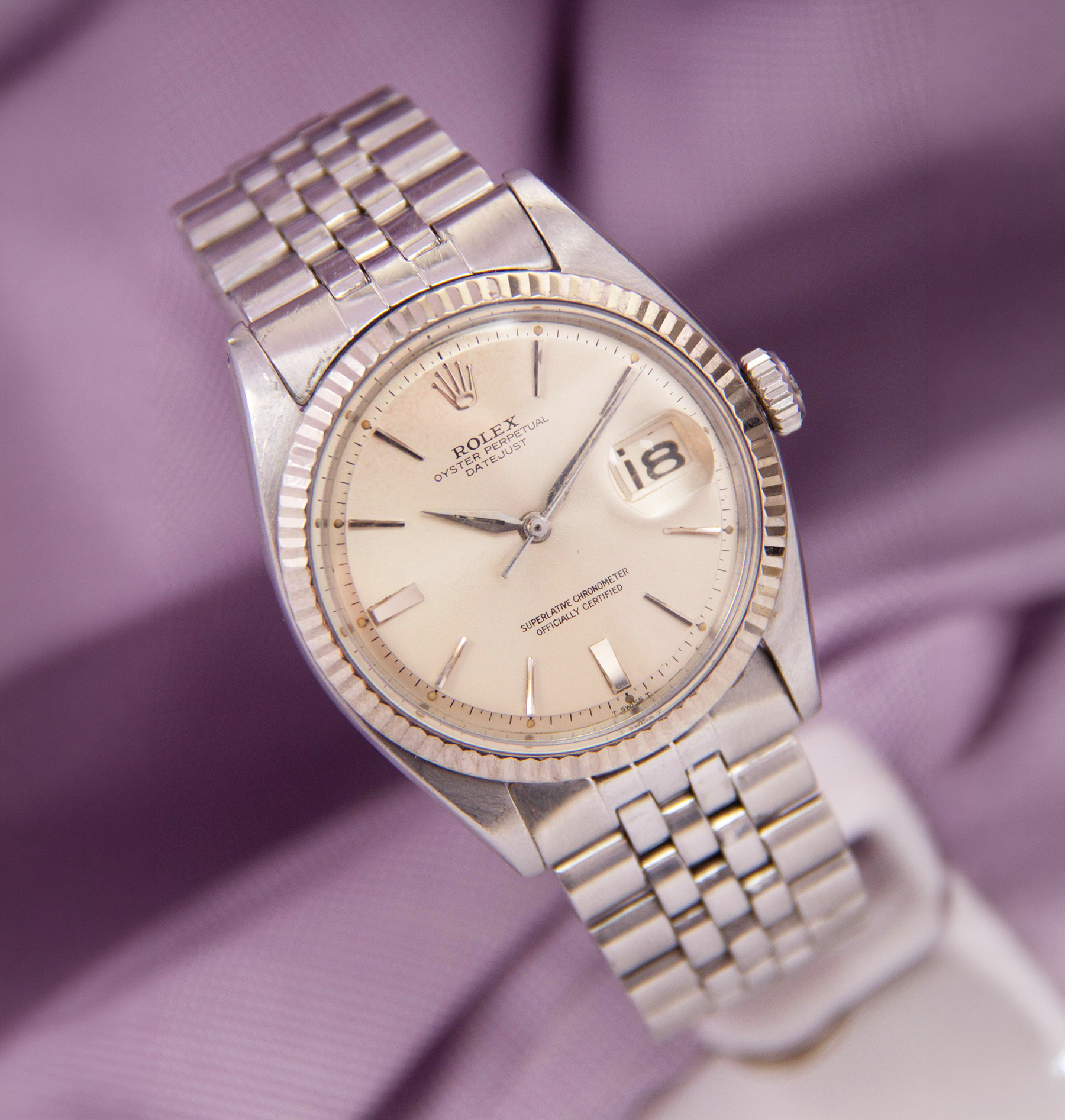 Rolex DateJust 1601 « Dauphine Hands »