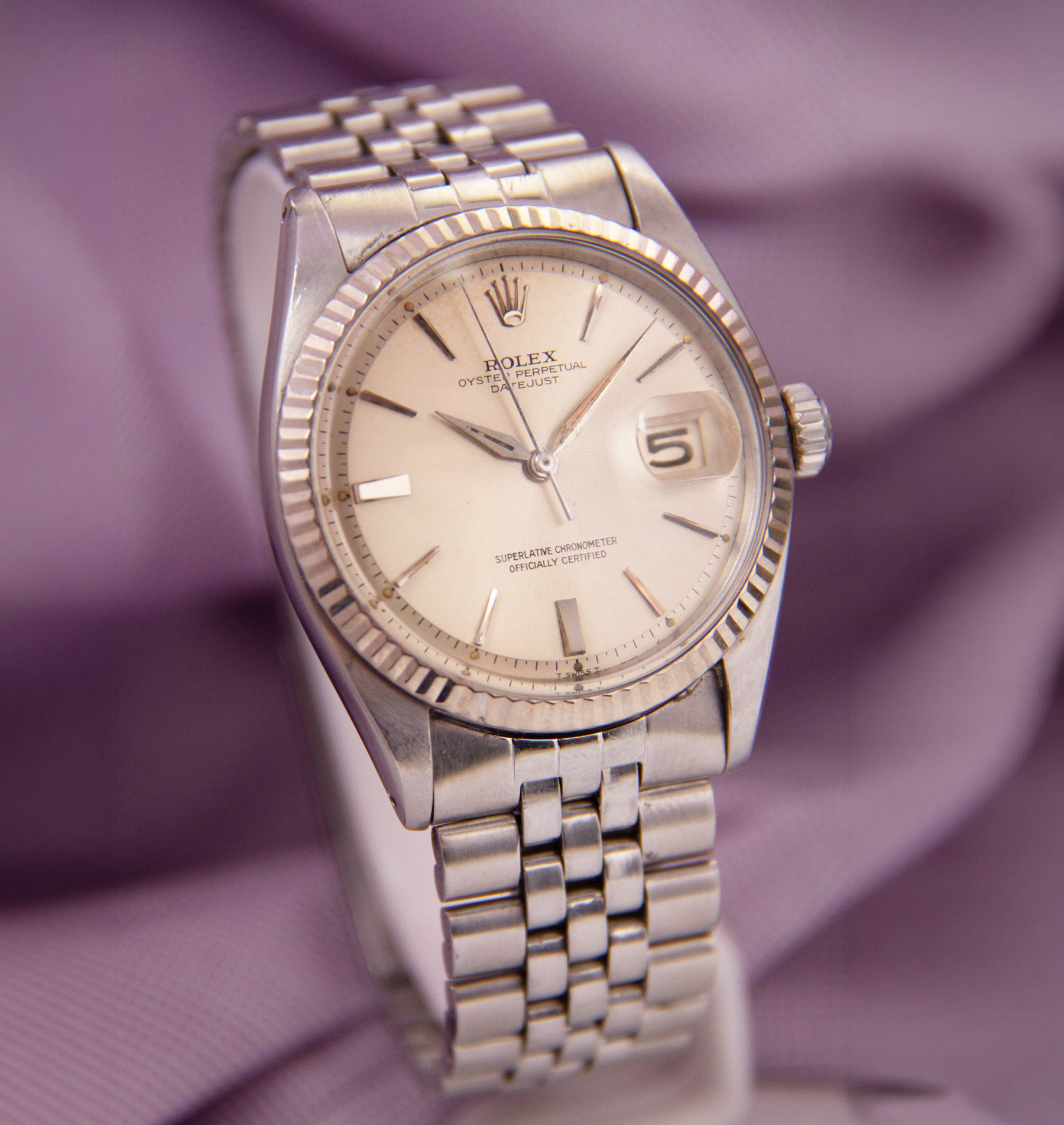 Rolex DateJust 1601 « Dauphine Hands »