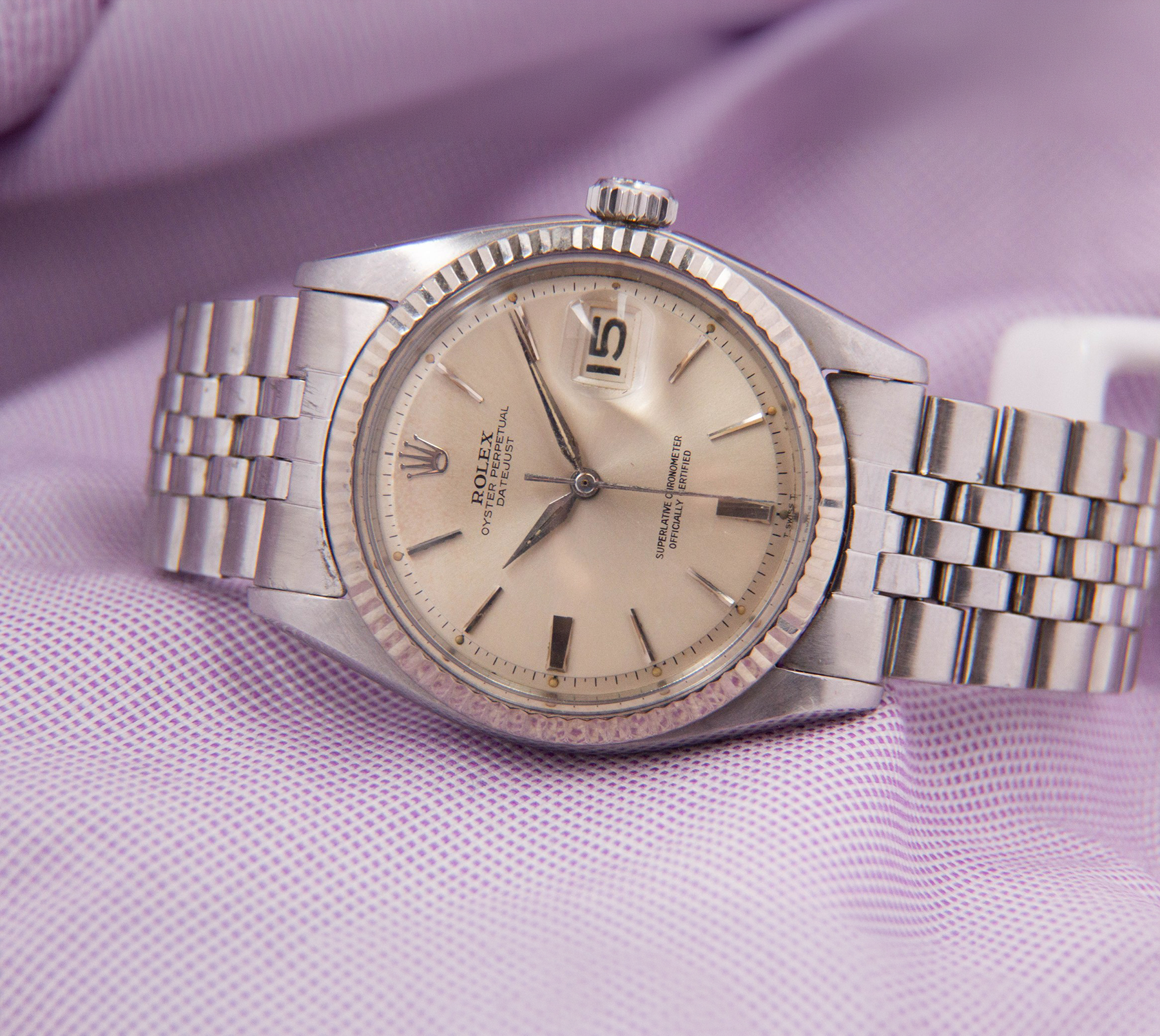 Rolex DateJust 1601 « Dauphine Hands »