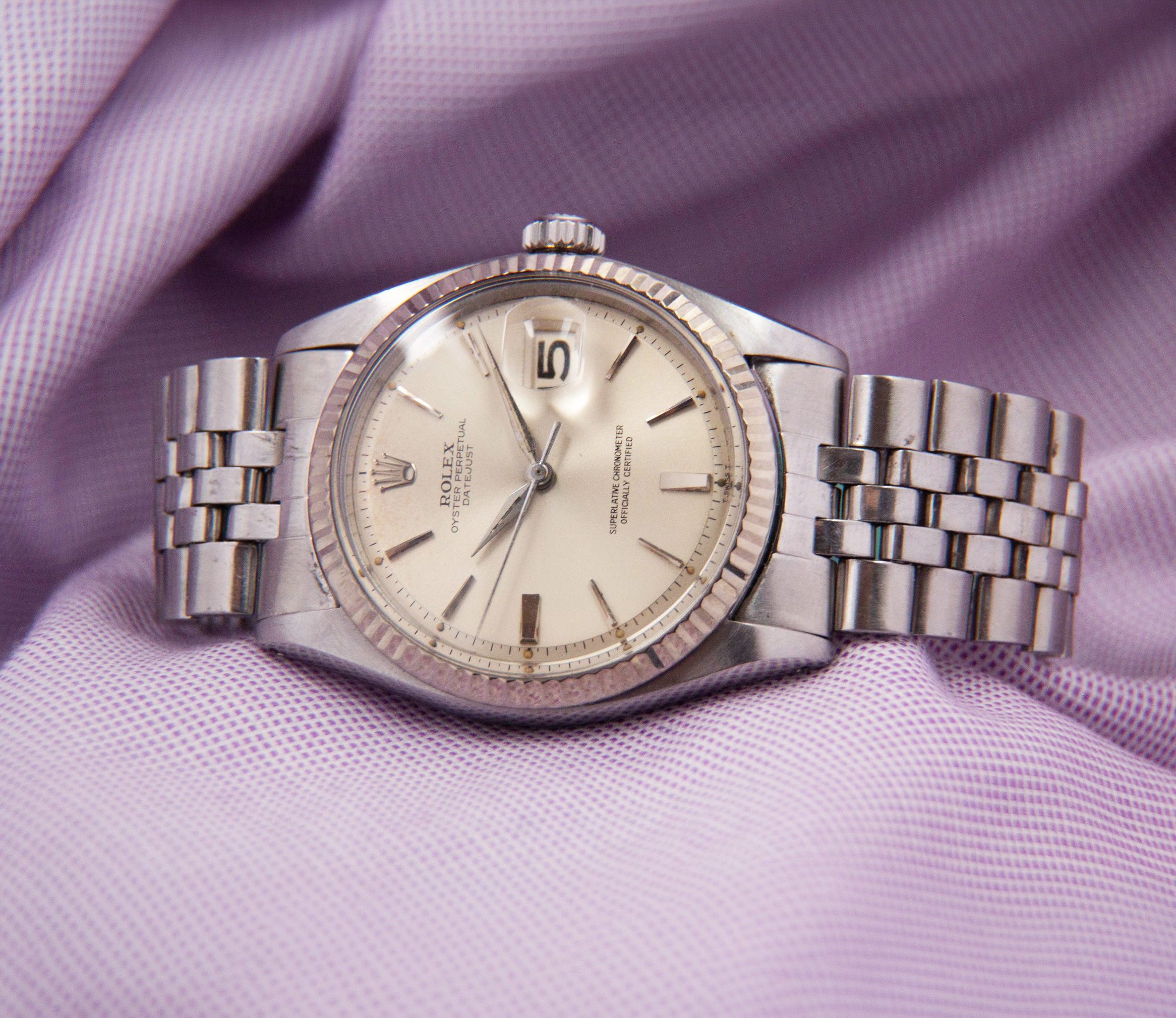 Rolex DateJust 1601 « Dauphine Hands »
