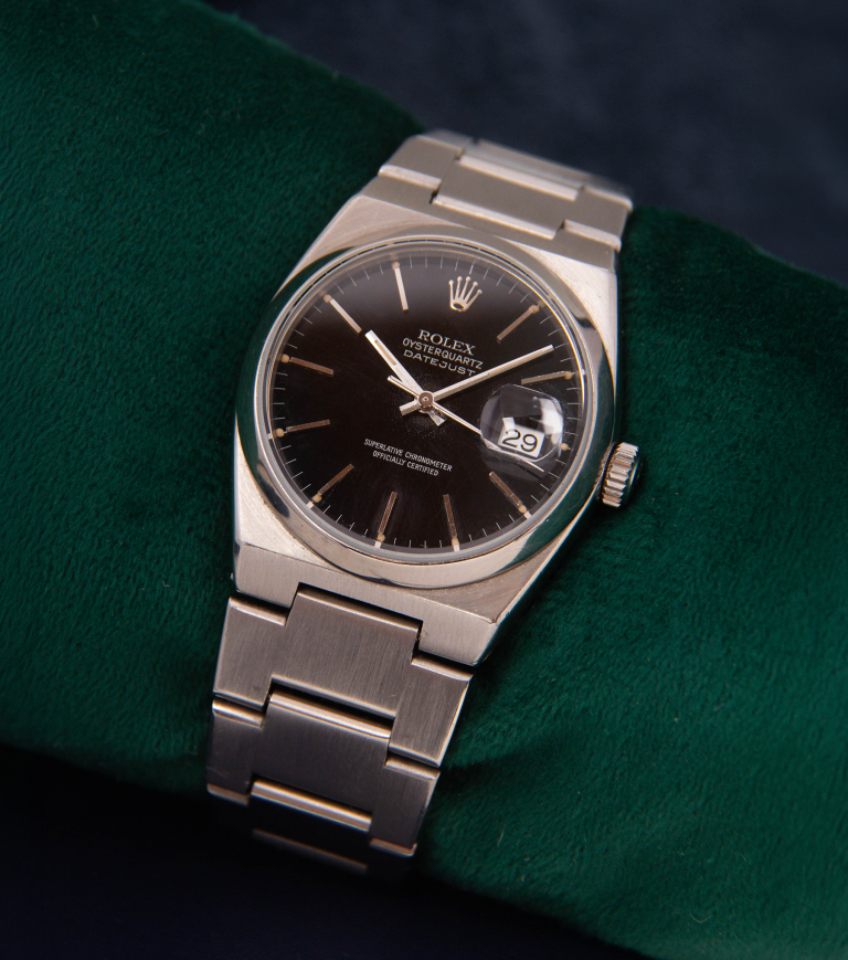 Rolex OysterQuartz — montre de luxe d'occasion