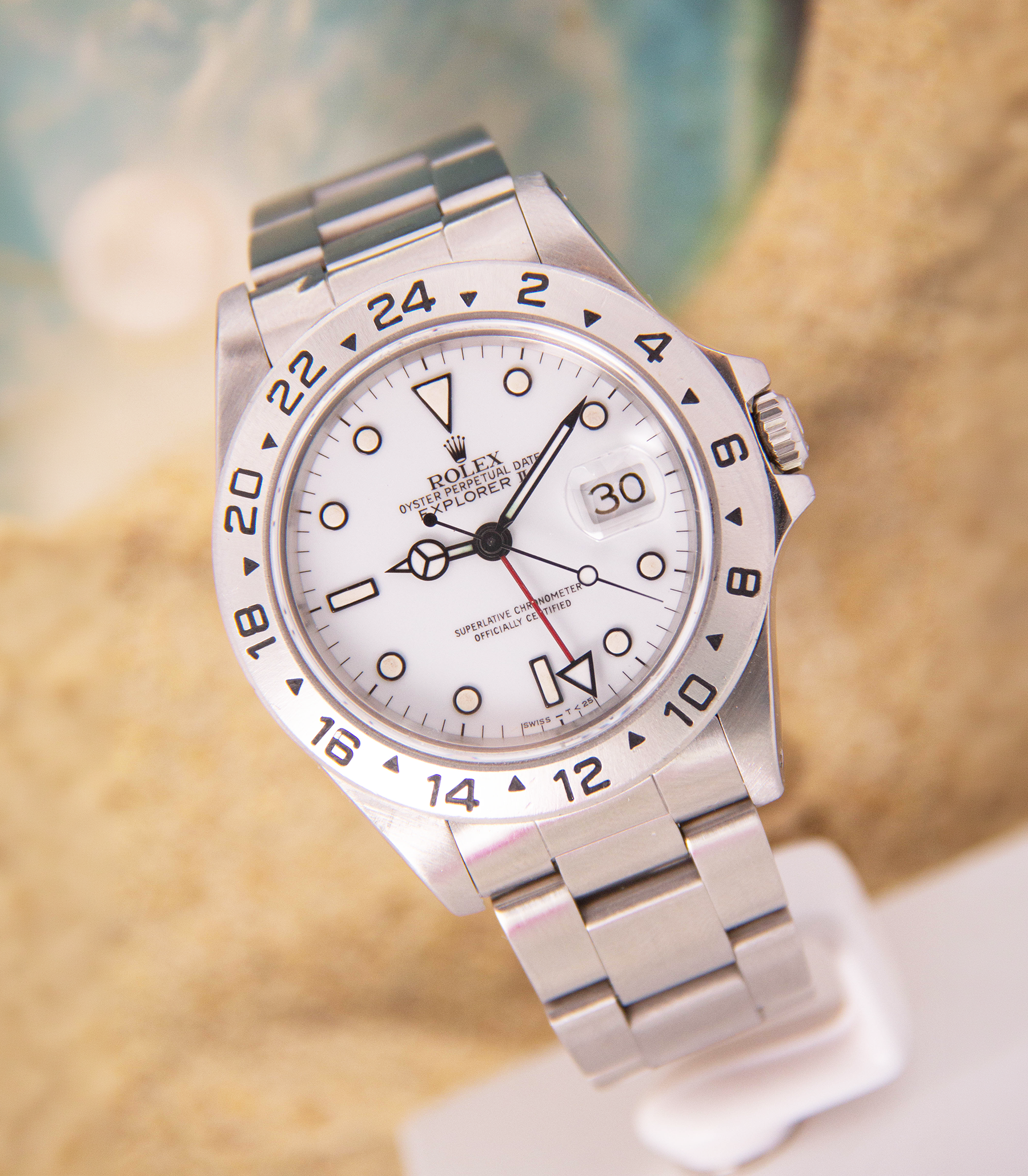 Rolex Explorer Ref. 16570 « Chicchi Di Maïs » — vue 7