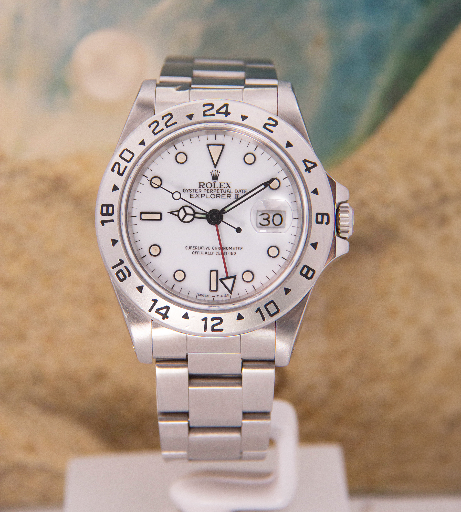 Rolex Explorer Ref. 16570 « Chicchi Di Maïs » — vue 9
