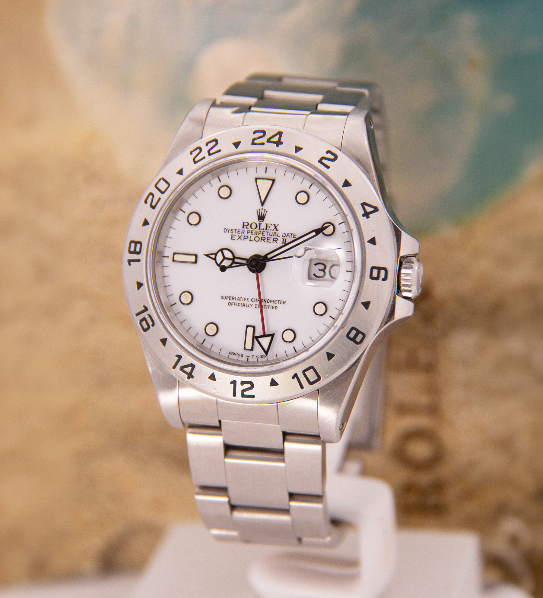 Rolex Explorer Ref. 16570 « Chicchi Di Maïs » — vue 8