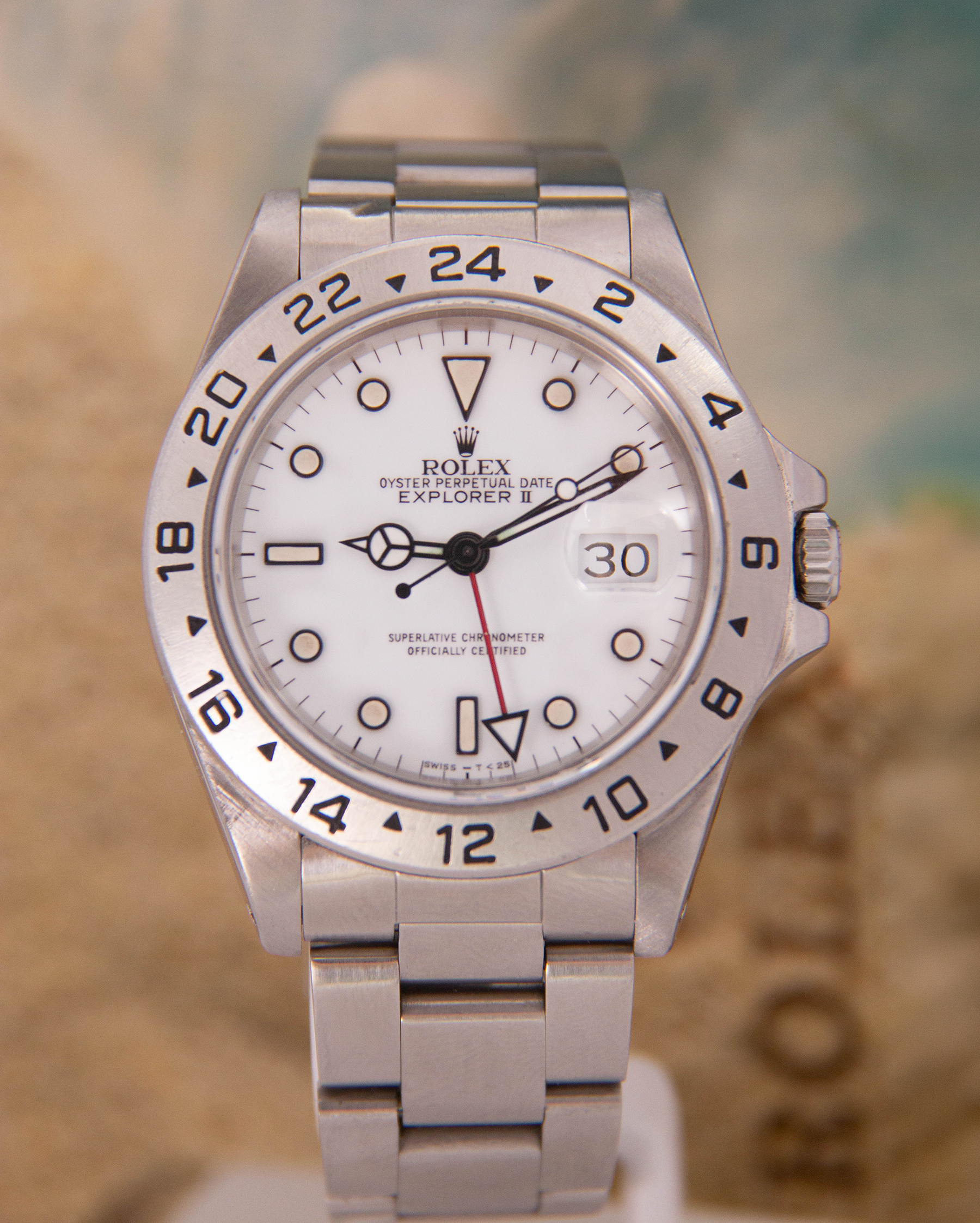 Rolex Explorer Ref. 16570 « Chicchi Di Maïs » — vue 6