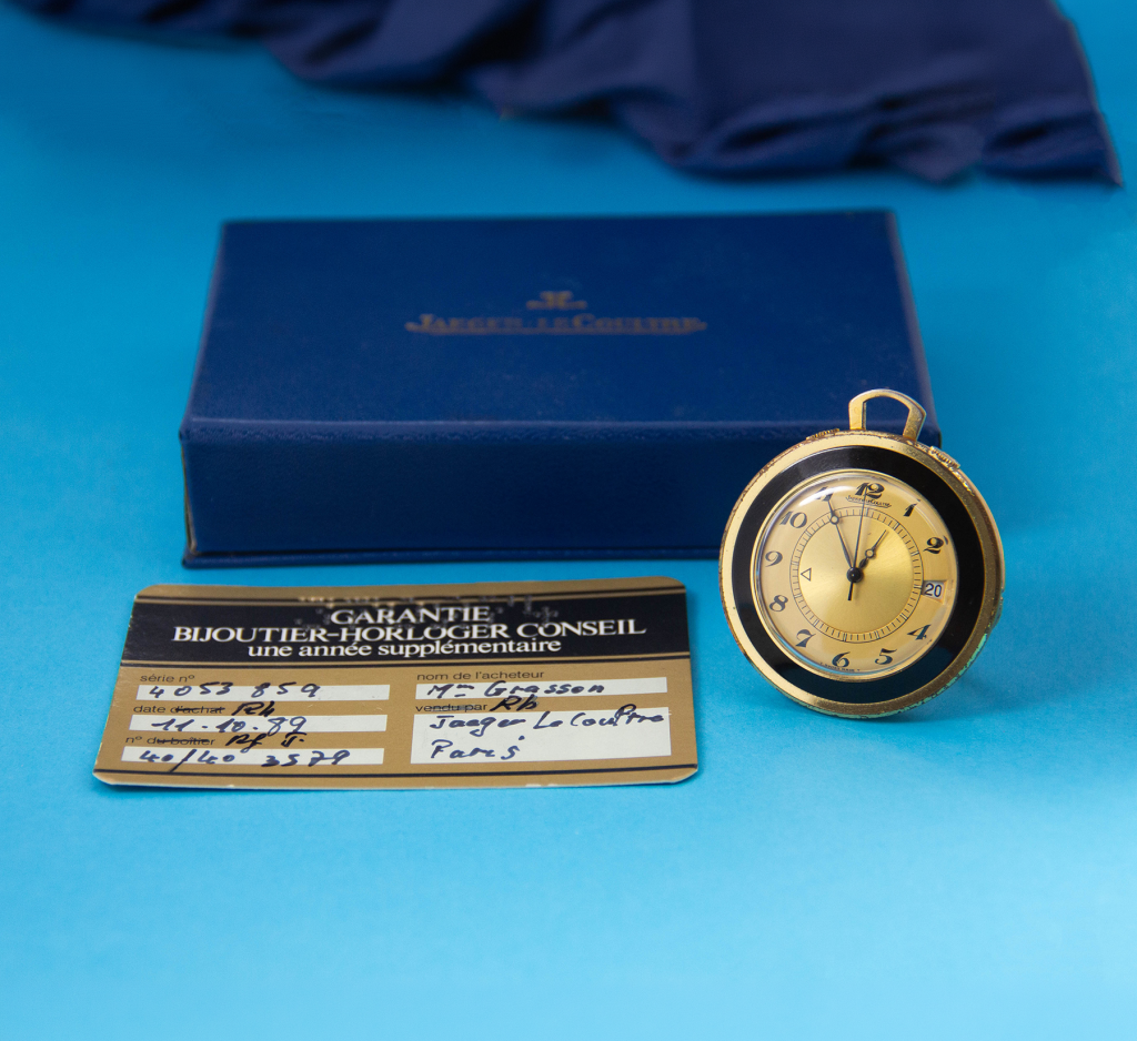 Jaeger-Lecoultre Memovox de Bureau — montre de luxe d'occasion, vue 1