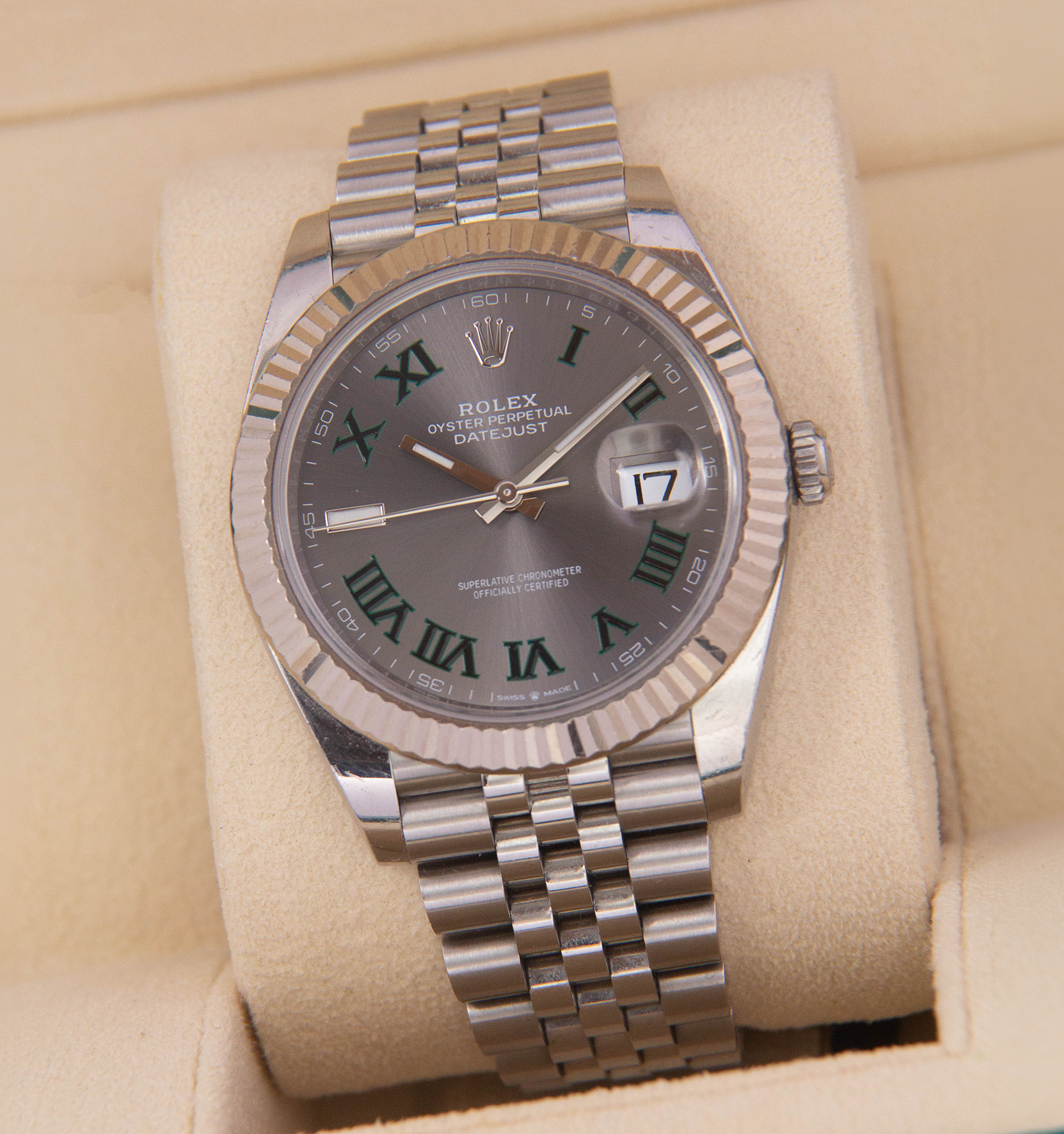 Rolex DateJust 41 « Wimbledon »