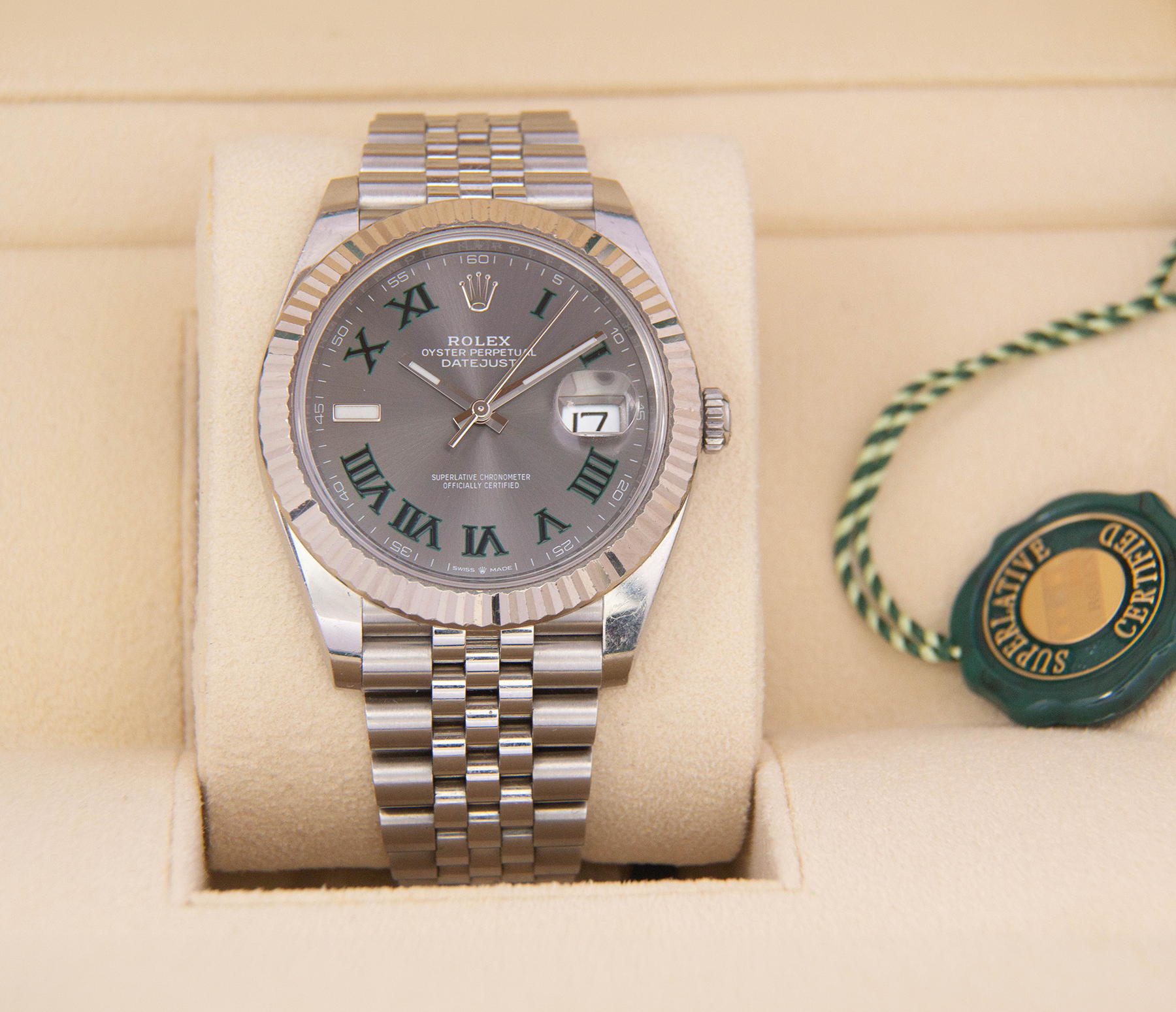 Rolex DateJust 41 « Wimbledon »