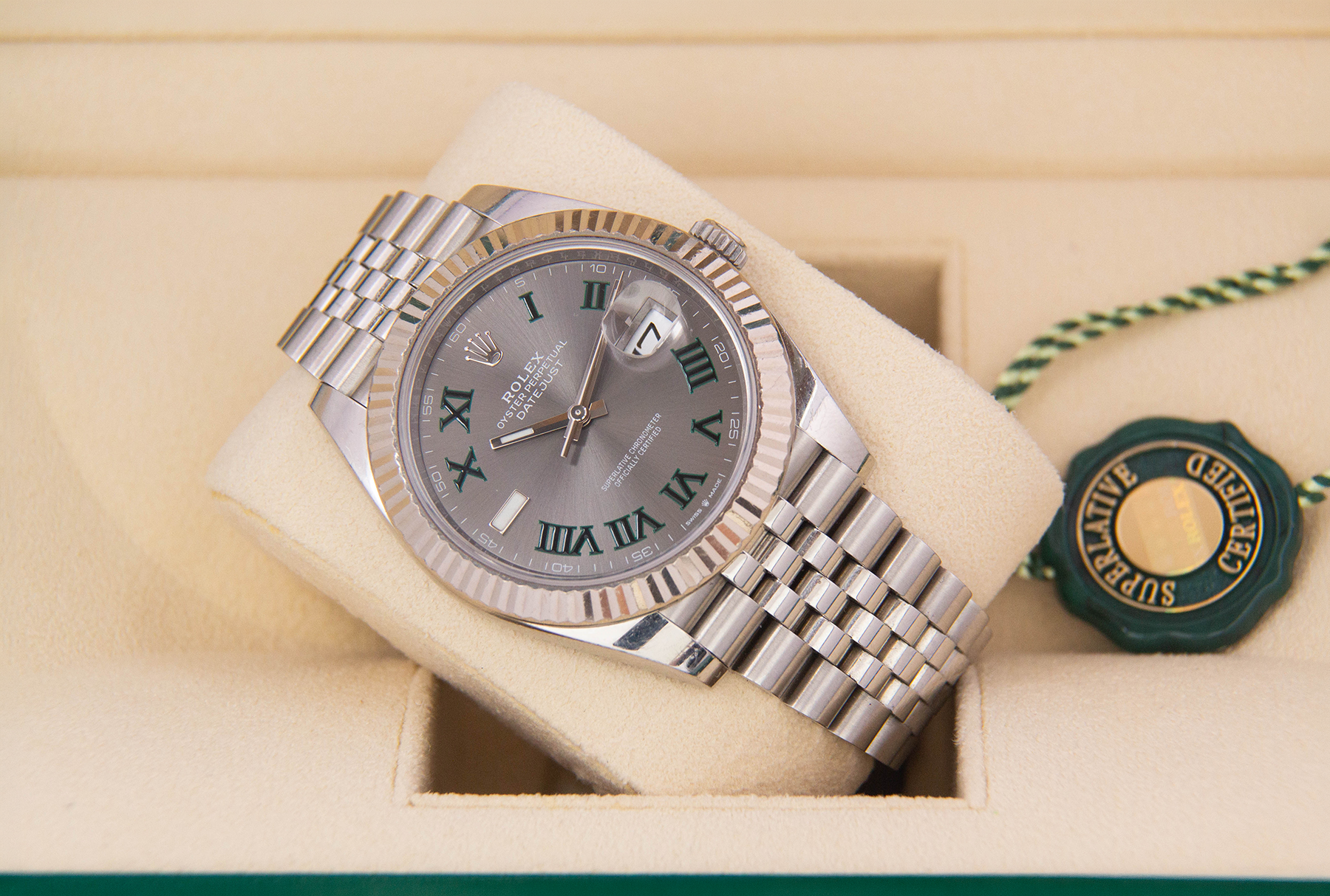 Rolex DateJust 41 « Wimbledon »