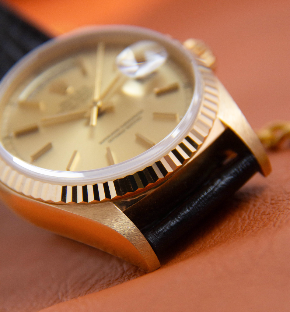 Rolex Day-Date 18038 NOS Condition — montre de luxe d'occasion, vue 2