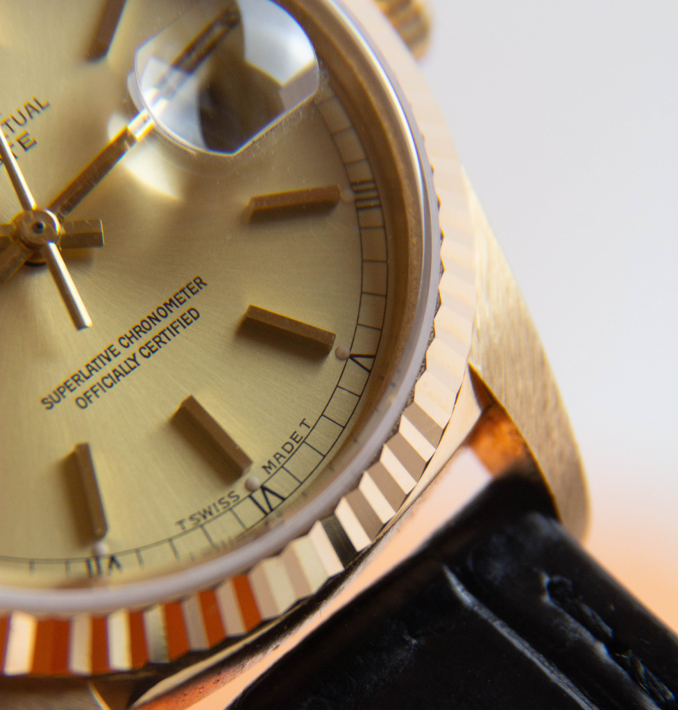 Rolex Day-Date 18038 NOS Condition — montre de luxe d'occasion, vue 8