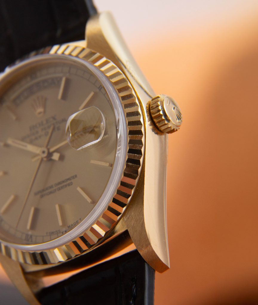 Rolex Day-Date 18038 NOS Condition — montre de luxe d'occasion, vue 9