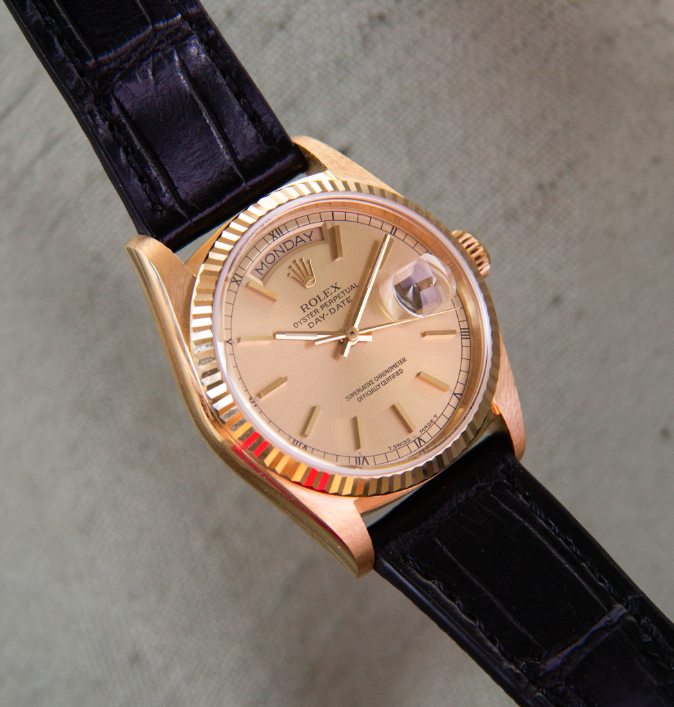 Rolex Day-Date 18038 NOS Condition — montre de luxe d'occasion, vue 4