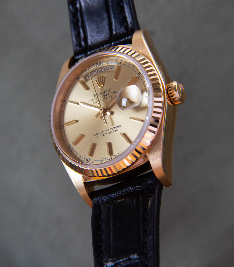 Rolex Day-Date 18038 NOS Condition — montre de luxe d'occasion, vue 6